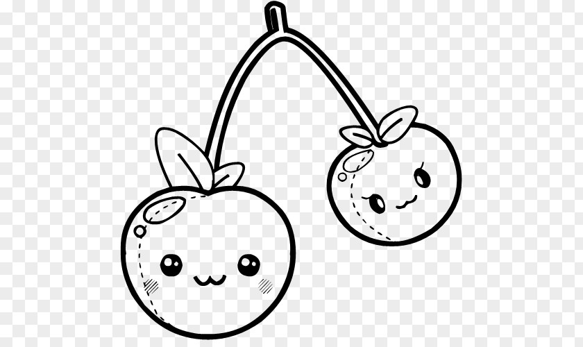 Cherry Drawing Animaatio Food PNG
