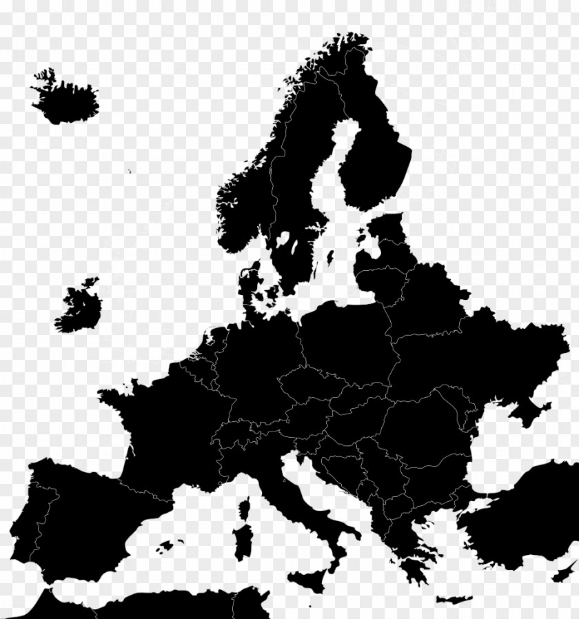 Europe Vector Map PNG