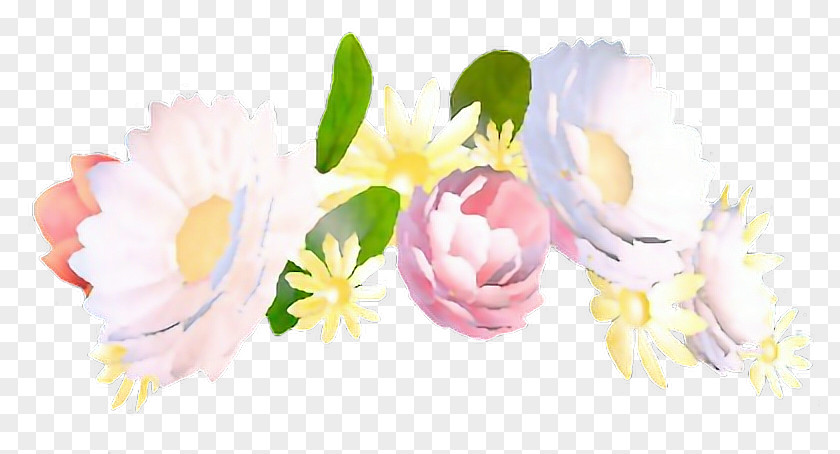 Flower Wreath Photographic Filter PNG