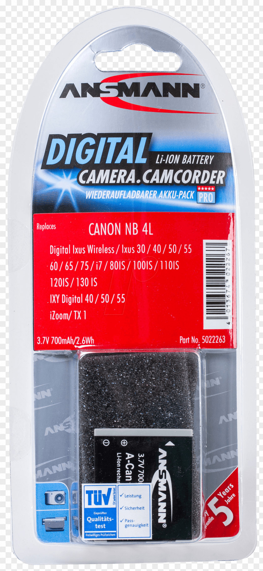 Lithium Battery Electric Camera Lithium-ion Pack Photography PNG