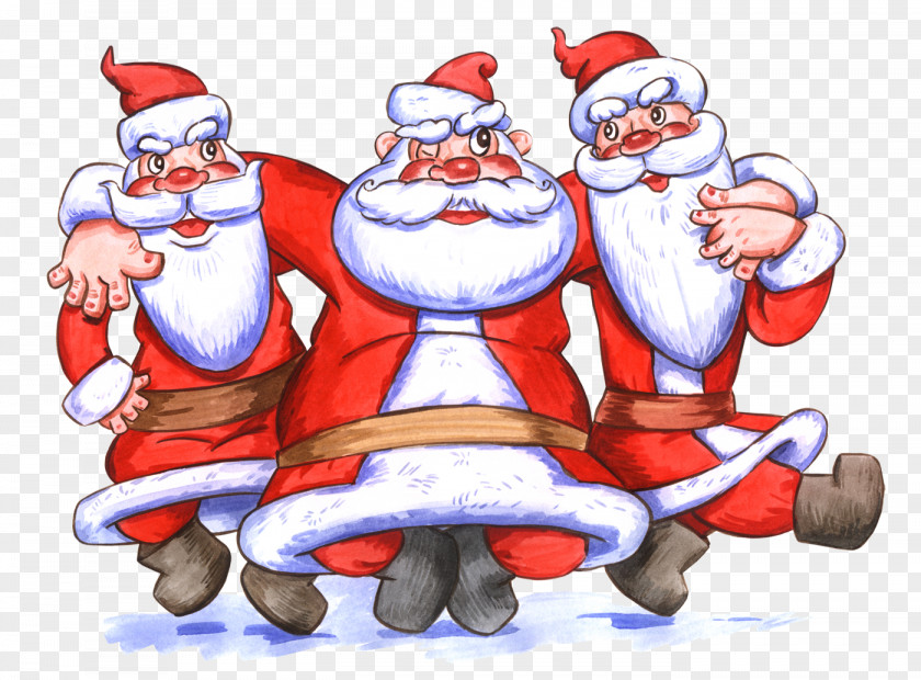 Santa Claus Ded Moroz T-shirt Christmas New Year PNG