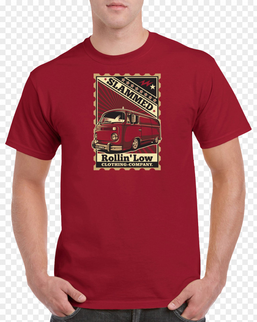 T-shirt Printed Gildan Activewear Crew Neck PNG