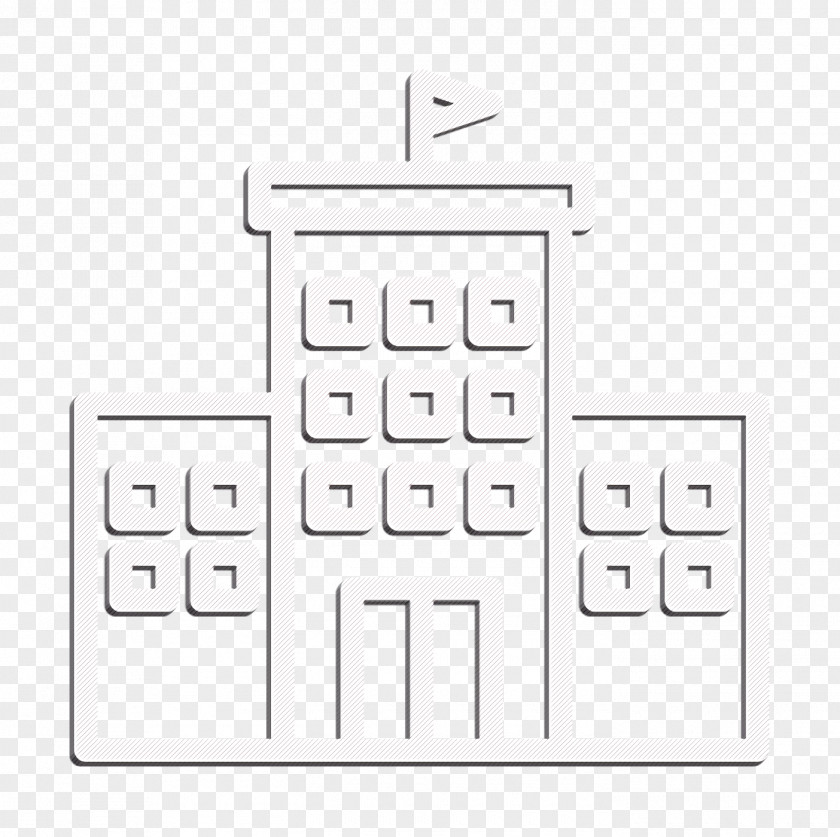 Building Icon Business Management Work PNG