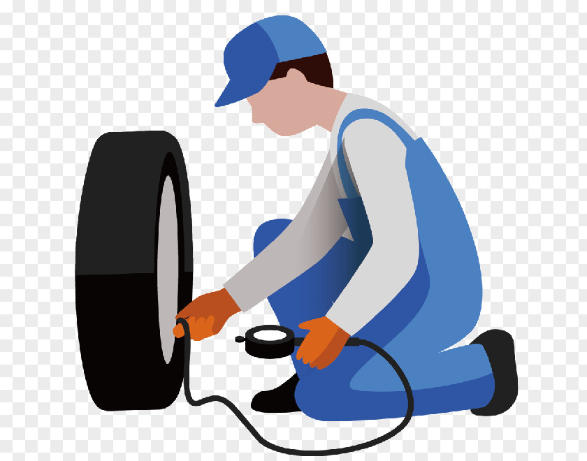 Car Tire Auto Mechanic Vector Graphics PNG