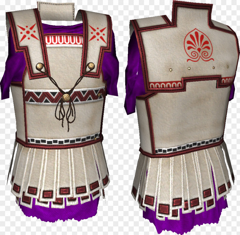 Greece Ancient Linothorax Armour Body Armor PNG