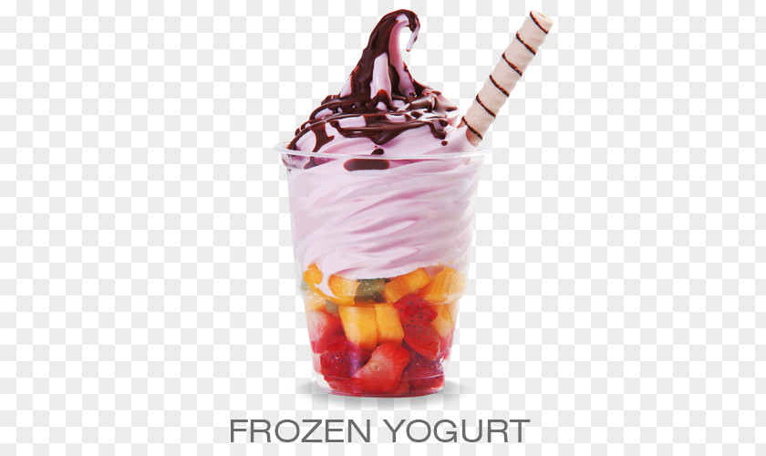 Ice Cream Sundae Frozen Yogurt Knickerbocker Glory Parfait PNG