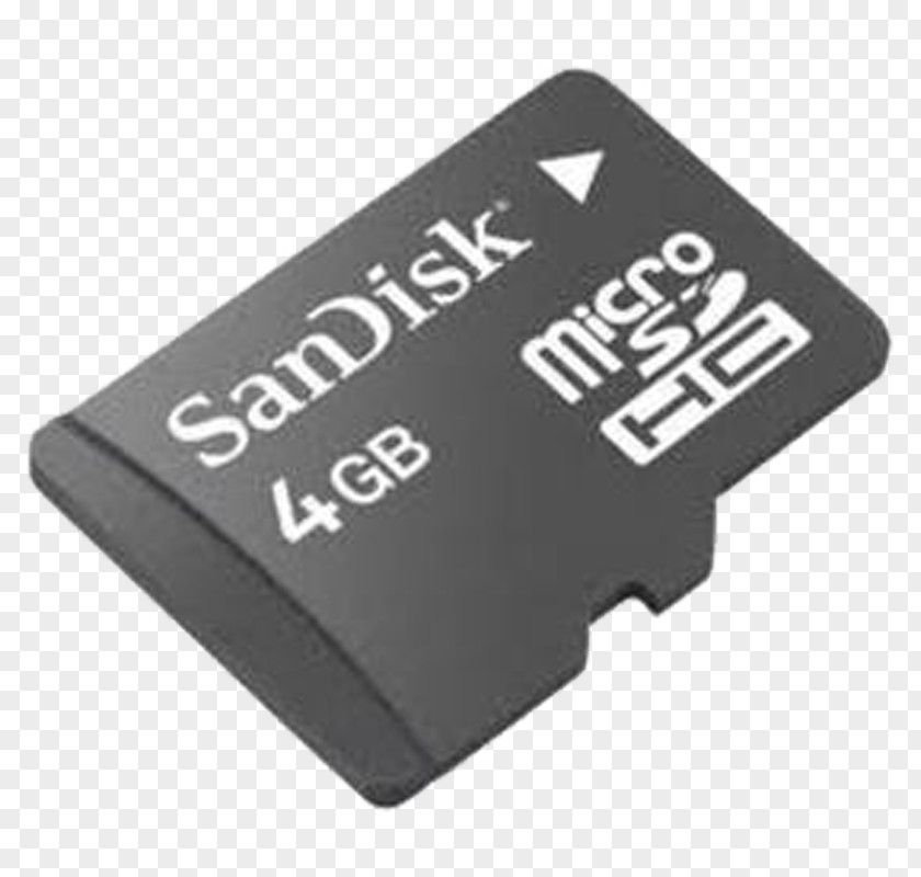 Memory Card Images MicroSD Secure Digital Flash Cards SanDisk SDHC PNG