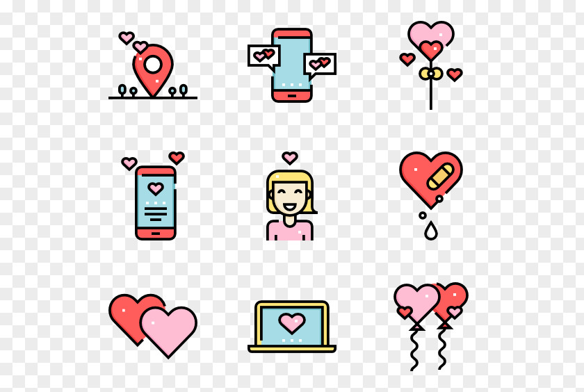 Network Valentine's Day Computer Icons Clip Art PNG