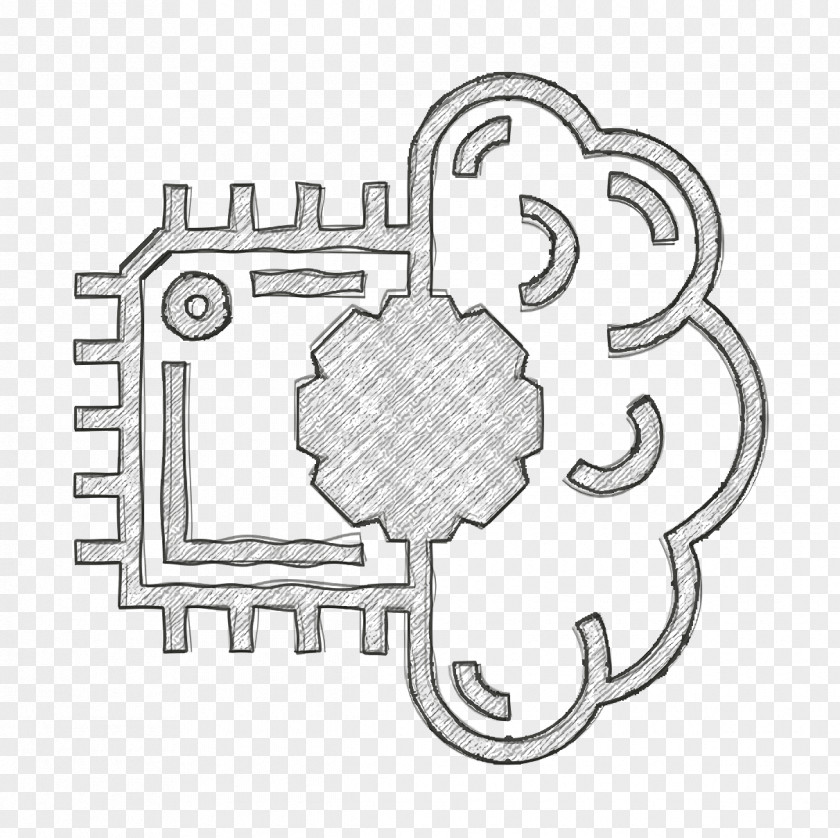 Brain Icon Programming Machine PNG