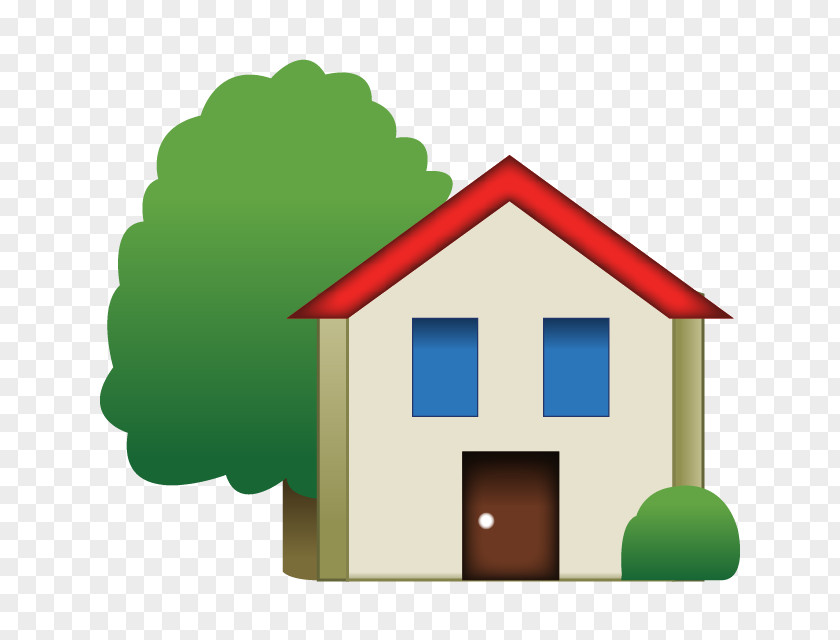 Emoji House Sticker IPhone PNG