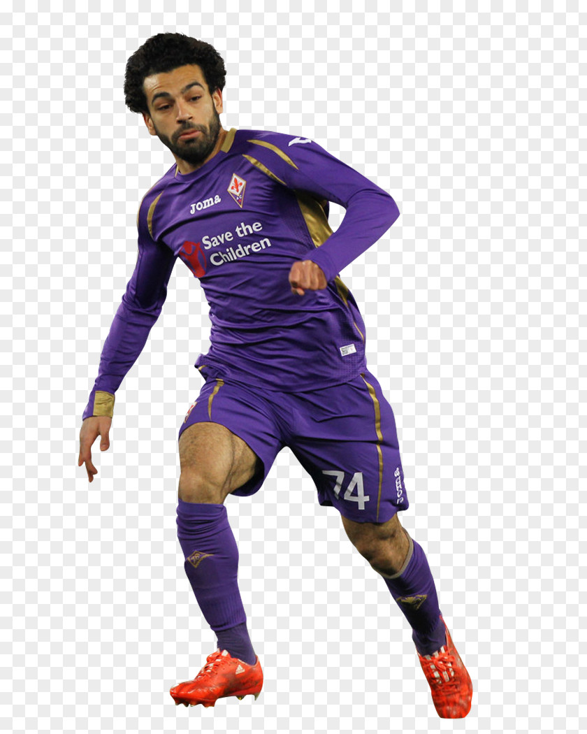 Football Mohamed Salah ACF Fiorentina FC Basel Player Jersey PNG