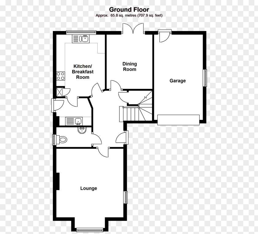 Line Floor Plan Paper PNG