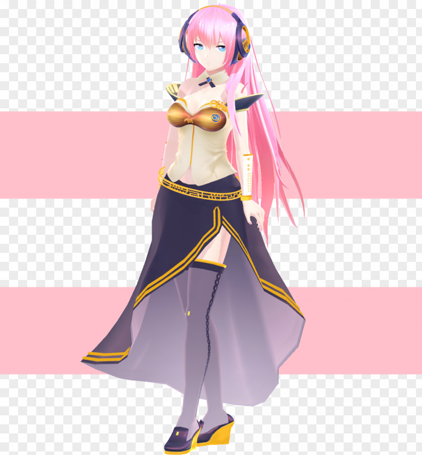 Model Megurine Luka MikuMikuDance Vocaloid Crypton Future Media Kagamine Rin/Len PNG