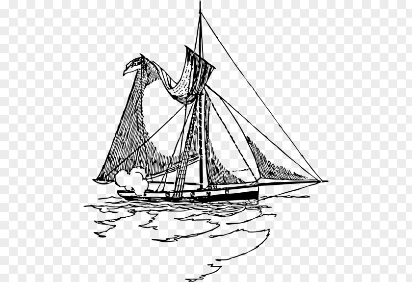 Sail Sailing Ship Clip Art PNG