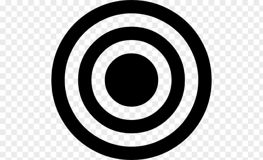 Archery Bullseye Shooting Target Clip Art PNG