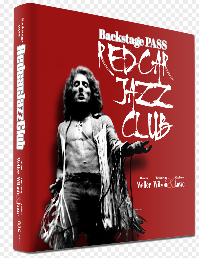 Backstage Pass Redcar Jazz Club Hardcover Concert PNG