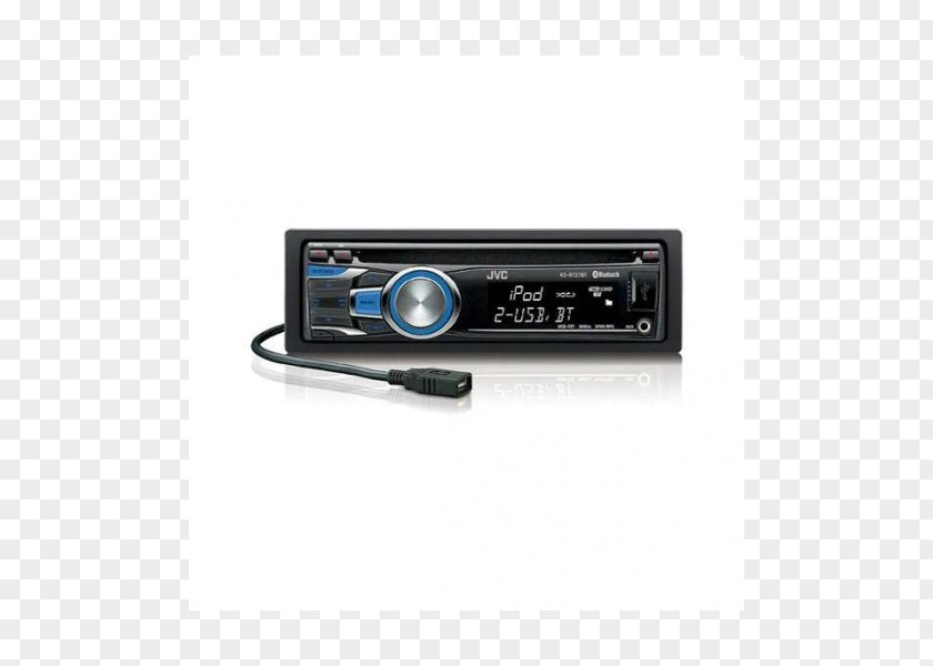Jvc JVC Kd-R45 Car Stereo ( Bluetooth, Front + Rear Aux-Input,Usb ) Vehicle Audio Radio Receiver FM Broadcasting MP3 Player PNG