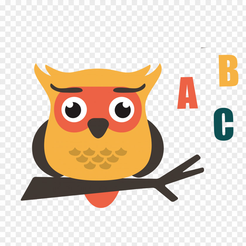 Owl Cartoon Animation PNG