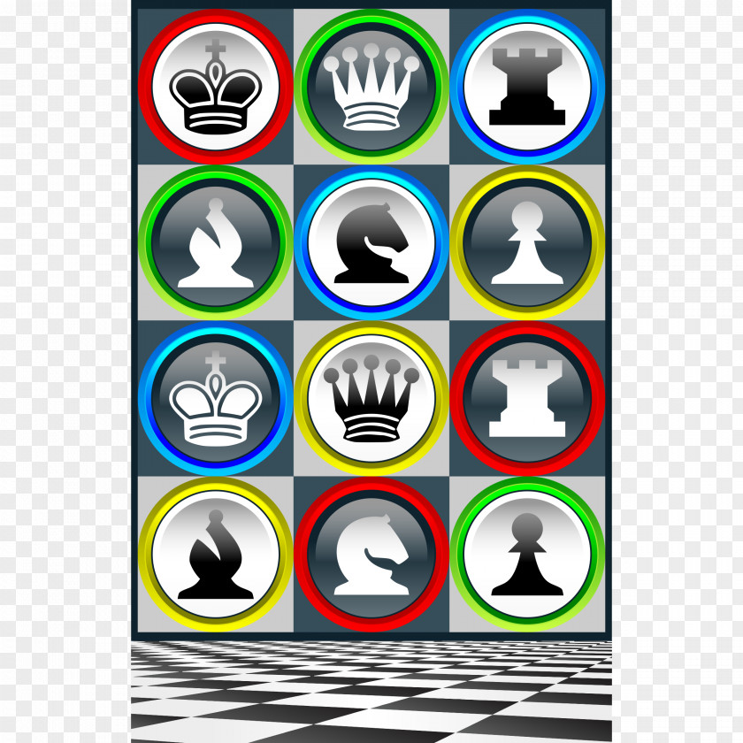 Posters Chess Piece Pawn Clock Checkmate PNG