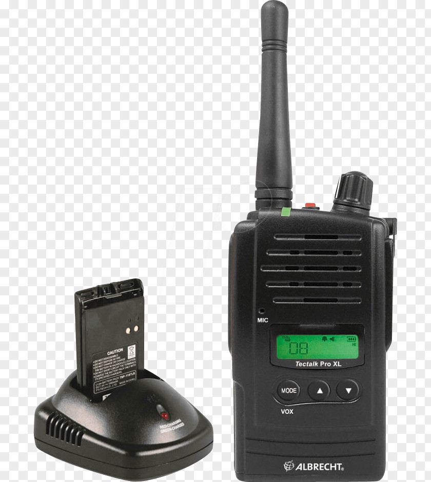 Radio PMR446 Citizens Band Two-way Walkie-talkie PNG