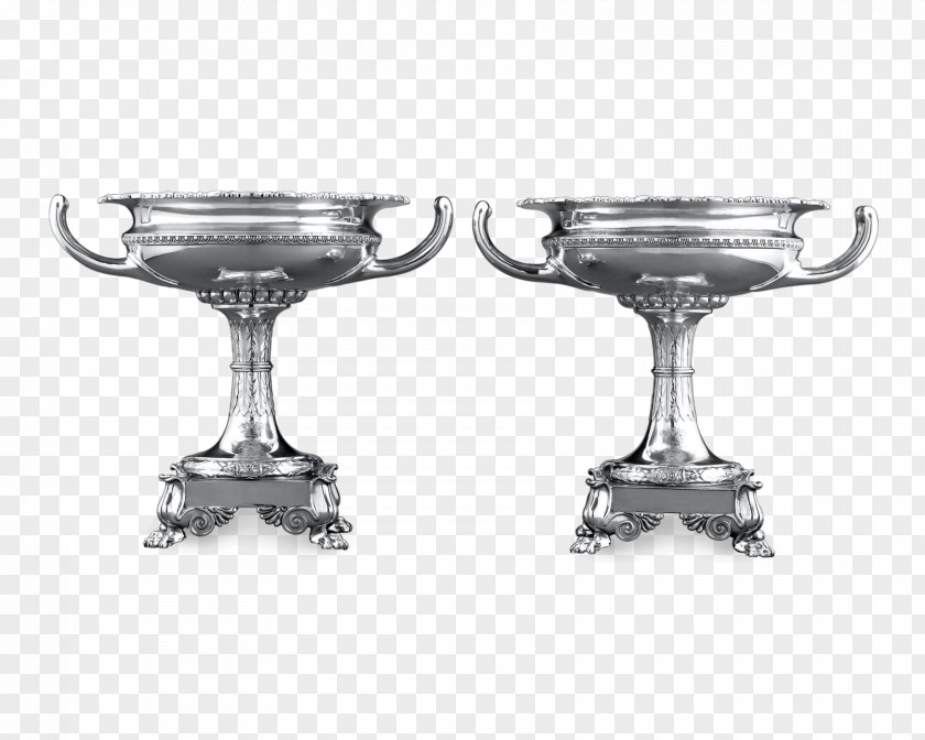 Silver Sterling Compote Antique Dessert PNG