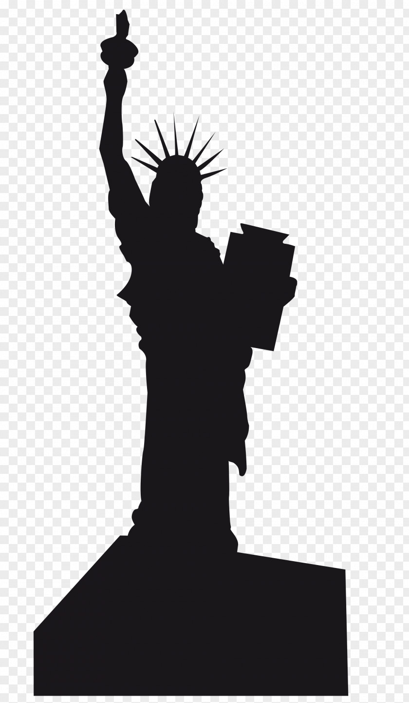 Statue Of Liberty Silhouette PNG