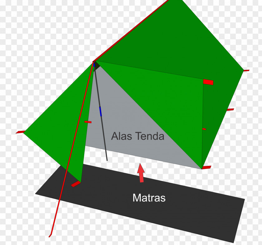 TENDA Tarp Tent Bivouac Shelter Camping Poncho PNG
