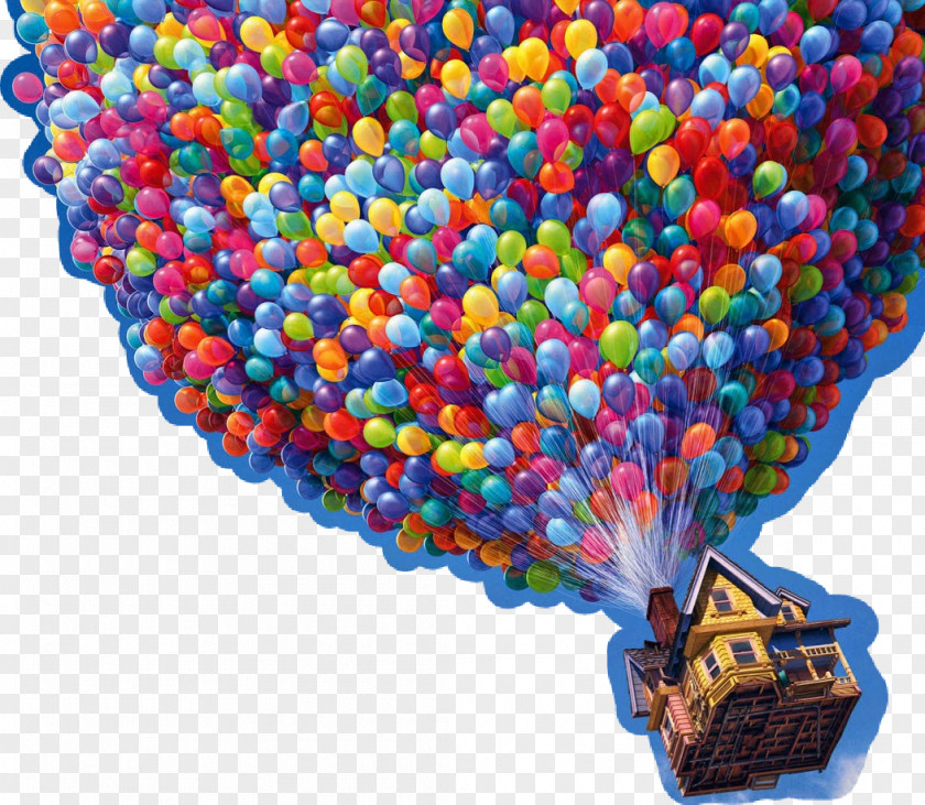 Balloon Clouds Letterbox Pixar Carl Fredricksen Walt Disney Pictures PNG
