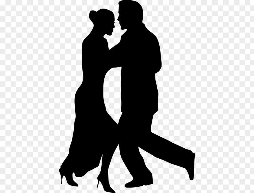 Couple Dance Ballroom Silhouette Partner PNG