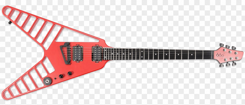 Electric Guitar Acoustic-electric Gibson Flying V Bass PNG