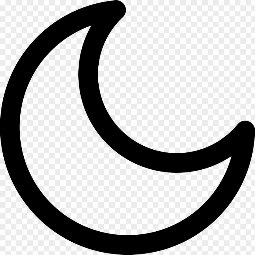 Moon Lunar Phase Full Shape Symbol PNG