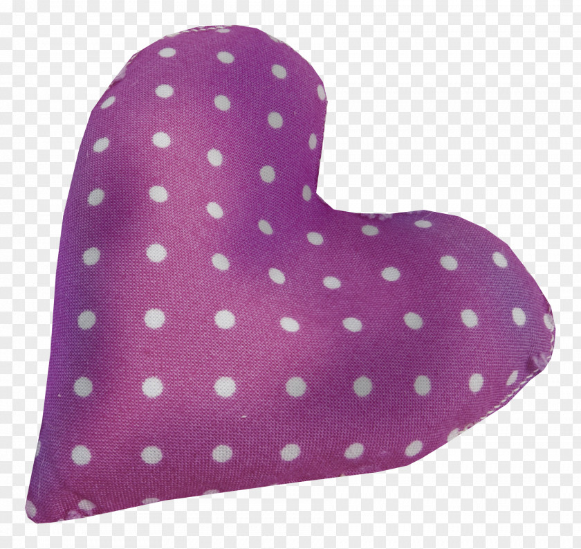 подушка Polka Dot Product Purple M-095 PNG