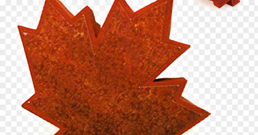 Leaf Title Box Maple Quilting PNG