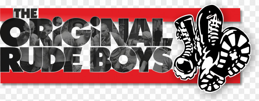 Rude Boys Scooter Logo Skinhead Banner Brand PNG