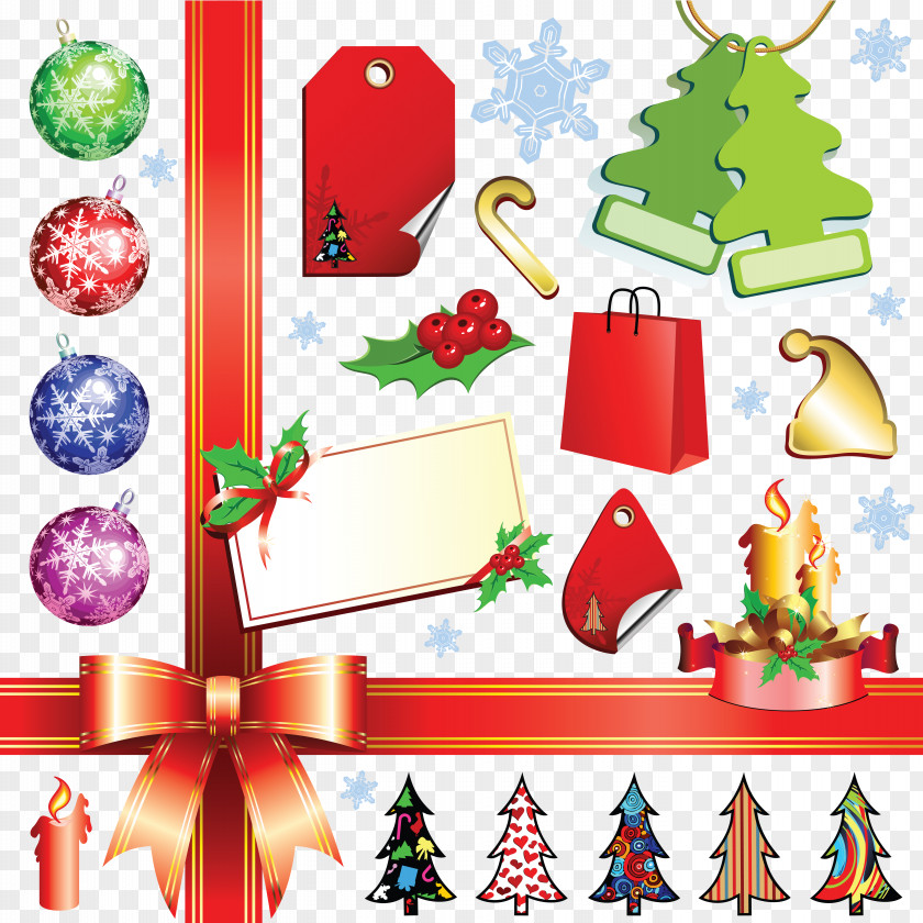 Creative Christmas Gallery Tree Ornament Clip Art PNG