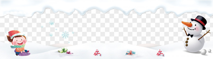 Creative Winter Background Material Poster PNG