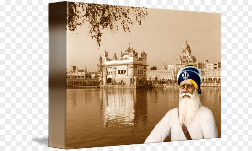 Golden Temple Gallery Wrap Art Picture Frames PNG