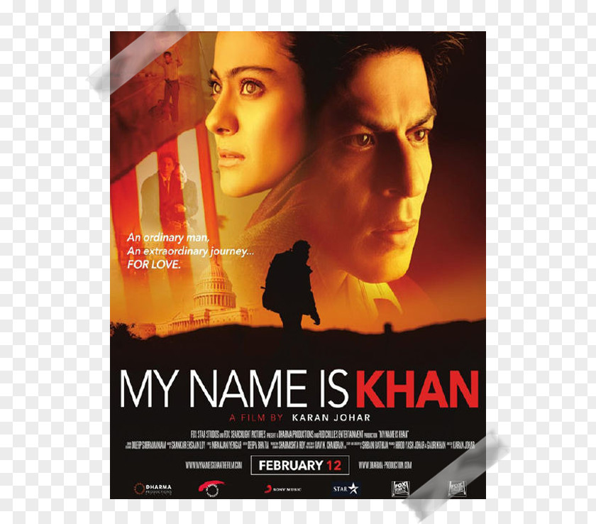 Khan Elkhalili My Name Is Shah Rukh Film Poster PNG