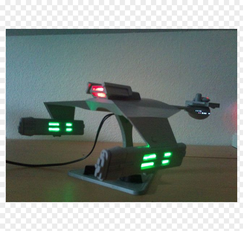 Light Klingon Helicopter Starship Enterprise PNG