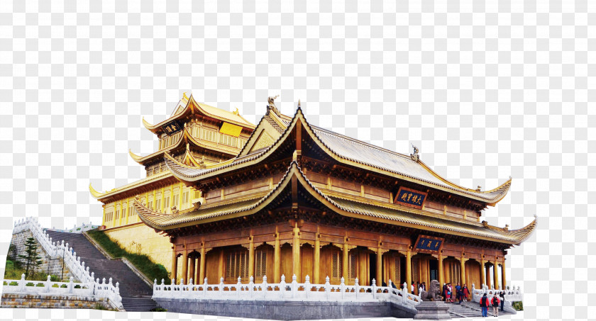 Temple Mount Emei Jinding Tourist Attraction PNG