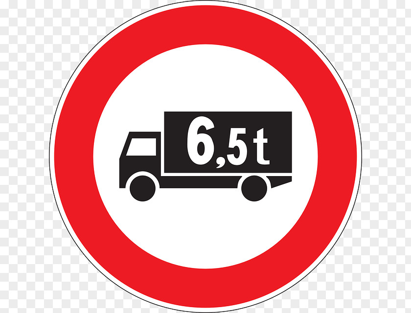 Truck Large Goods Vehicle Traffic Sign Road PNG