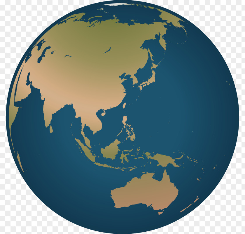 Cartoon Earth Cliparts China Australia Asia-Pacific World High-net-worth Individual PNG