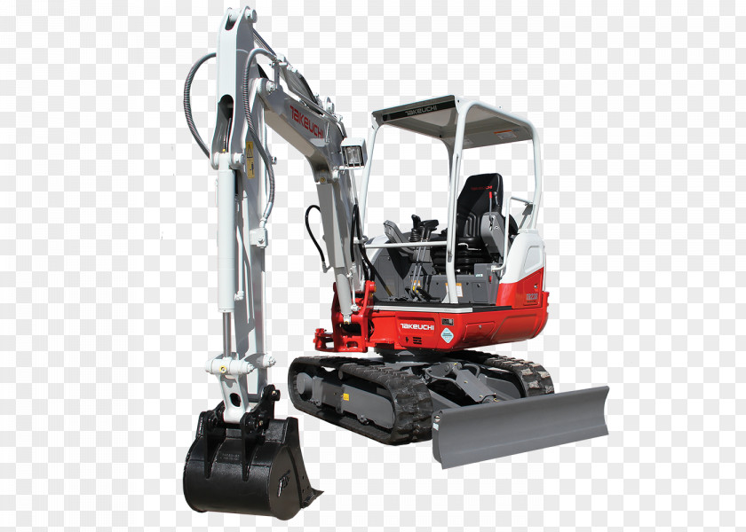 Excavator Compact Heavy Machinery Skid-steer Loader Takeuchi Manufacturing PNG