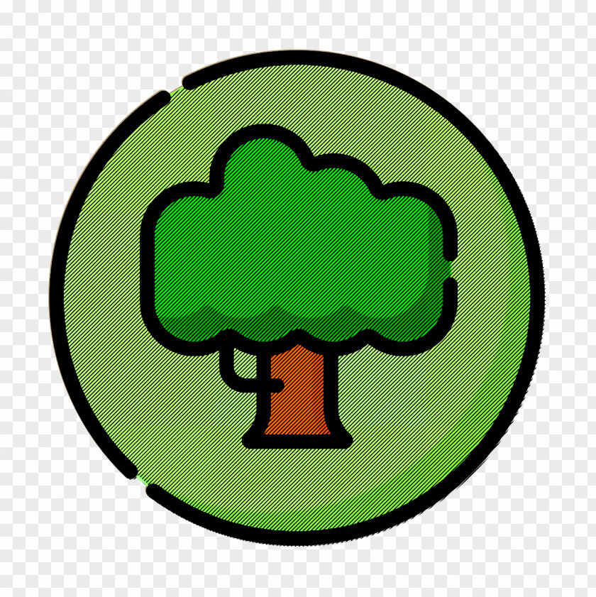 Tree Icon Nature Climate Change PNG