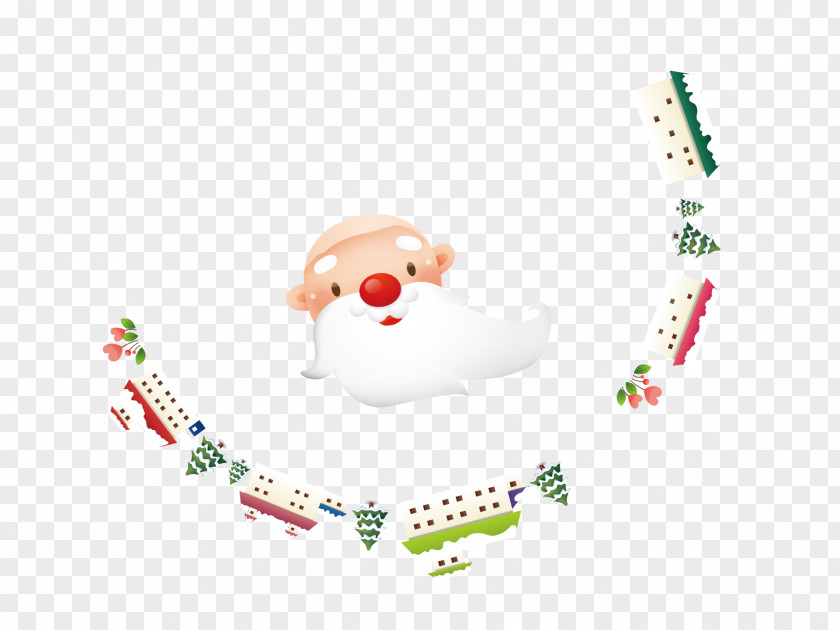 Vector Santa Claus Christmas PNG