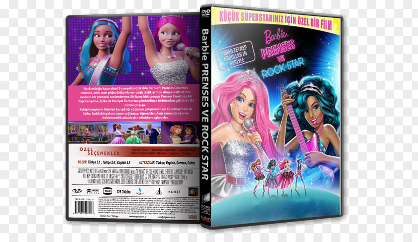 Barbie In Rock 'N Royals Text Plakat Naukowy Bilingual PNG