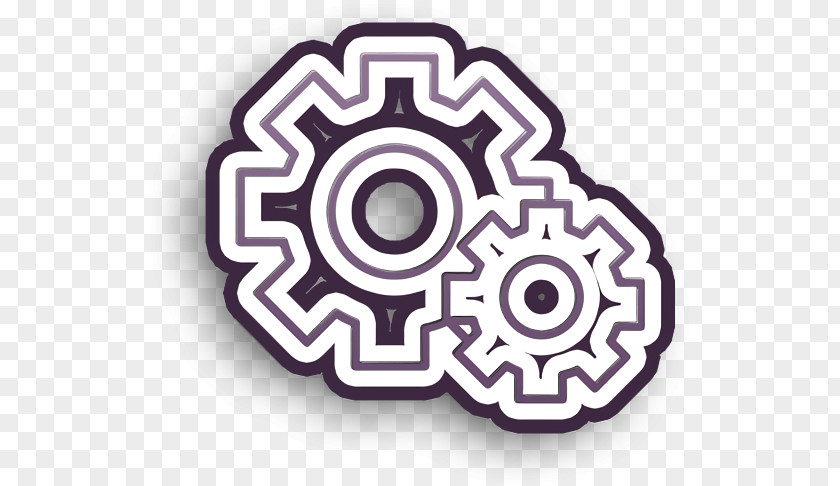 Cogwheels Couple Of Two Different Sizes Icon Interface Cog PNG