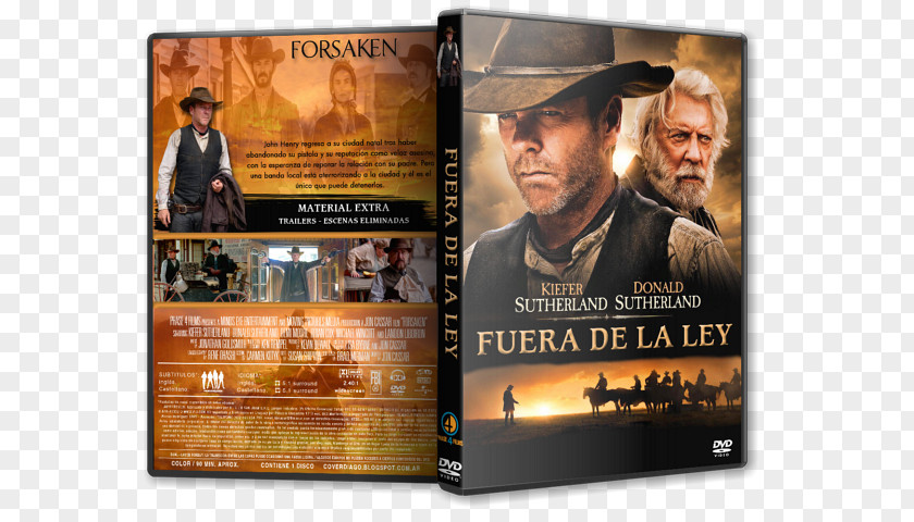 Cover Dvd Forsaken Action Film DVD PNG