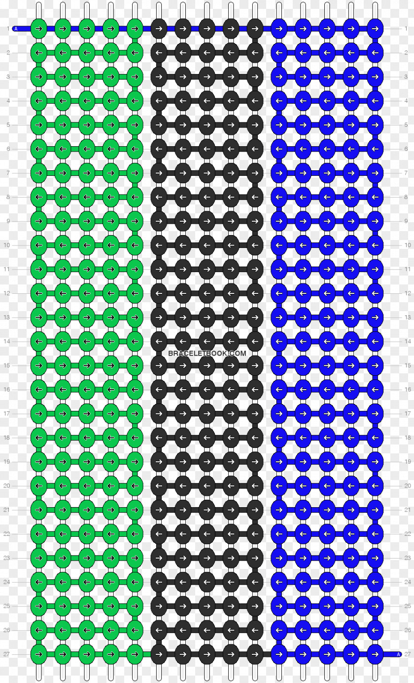 Design Sticker Friendship Bracelet Crochet Pattern PNG