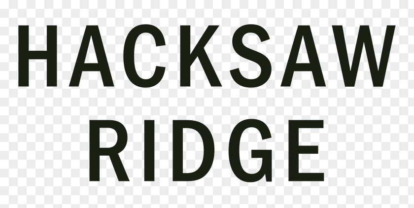 Hacksaw Ridge Brand Logo Product Design Font PNG